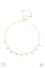 Load image into Gallery viewer, Dainty Diva - Gold choker necklace 2052
