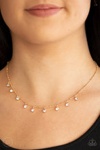 Load image into Gallery viewer, Dainty Diva - Gold choker necklace 2052
