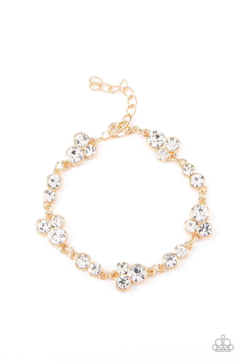Social GLISTENING - Gold bracelet 2038