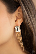 Load image into Gallery viewer, Save for a REIGNy Day - Gold post earring 2050
