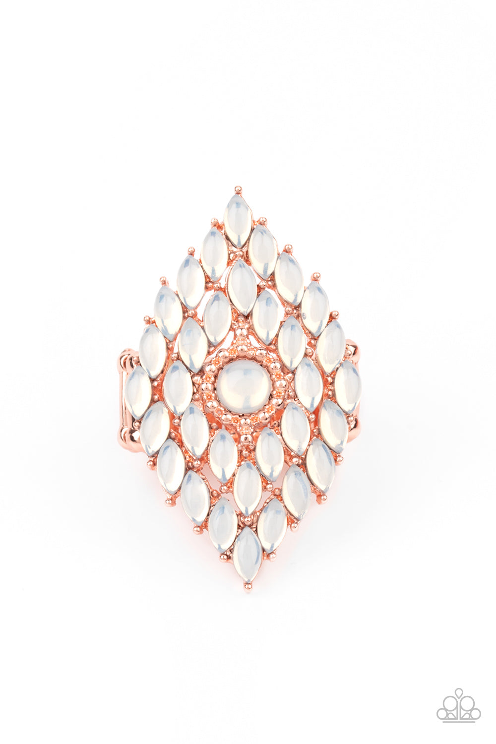 Incandescently Irresistible - Copper ring 2196