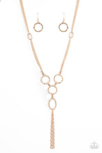 Load image into Gallery viewer, Metro Mechanics - Gold necklace 539
