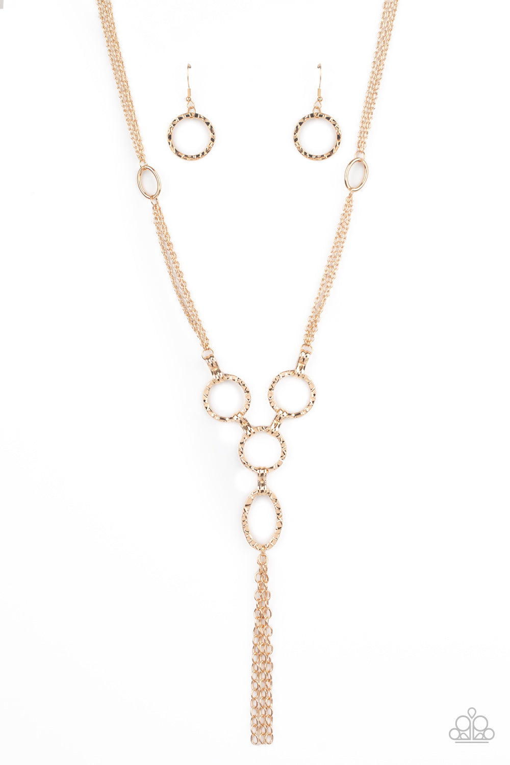 Metro Mechanics - Gold necklace 539