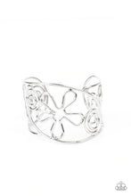 Load image into Gallery viewer, Groovy Sensations - Silver cuff bracelet C011
