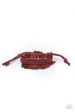 Load image into Gallery viewer, Make Yourself at HOMESPUN - Brown bracelet F022
