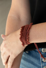 Load image into Gallery viewer, Make Yourself at HOMESPUN - Brown bracelet F022

