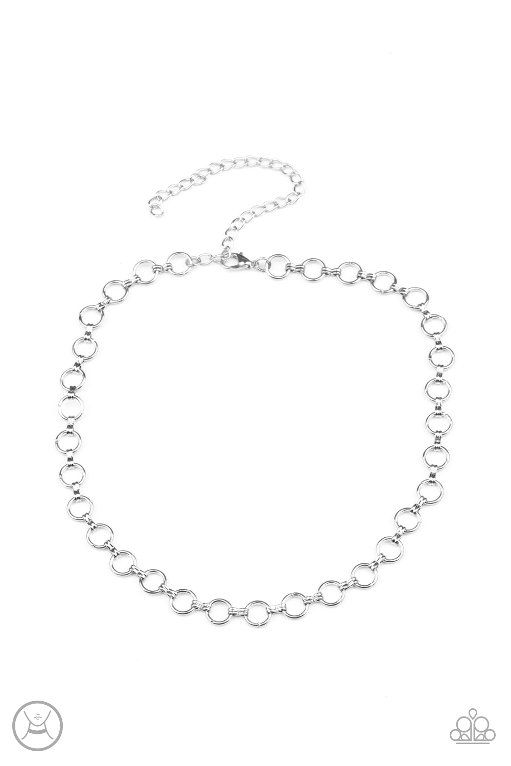 Insta Connection - Silver choker necklace 2180