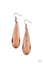Load image into Gallery viewer, Crystal Crowns - Copper earring 2100
