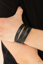 Load image into Gallery viewer, Rogue Roamer - Black urban bracelet A024
