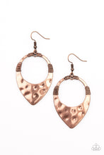 Load image into Gallery viewer, Instinctively Industrial - Copper earring 1740
