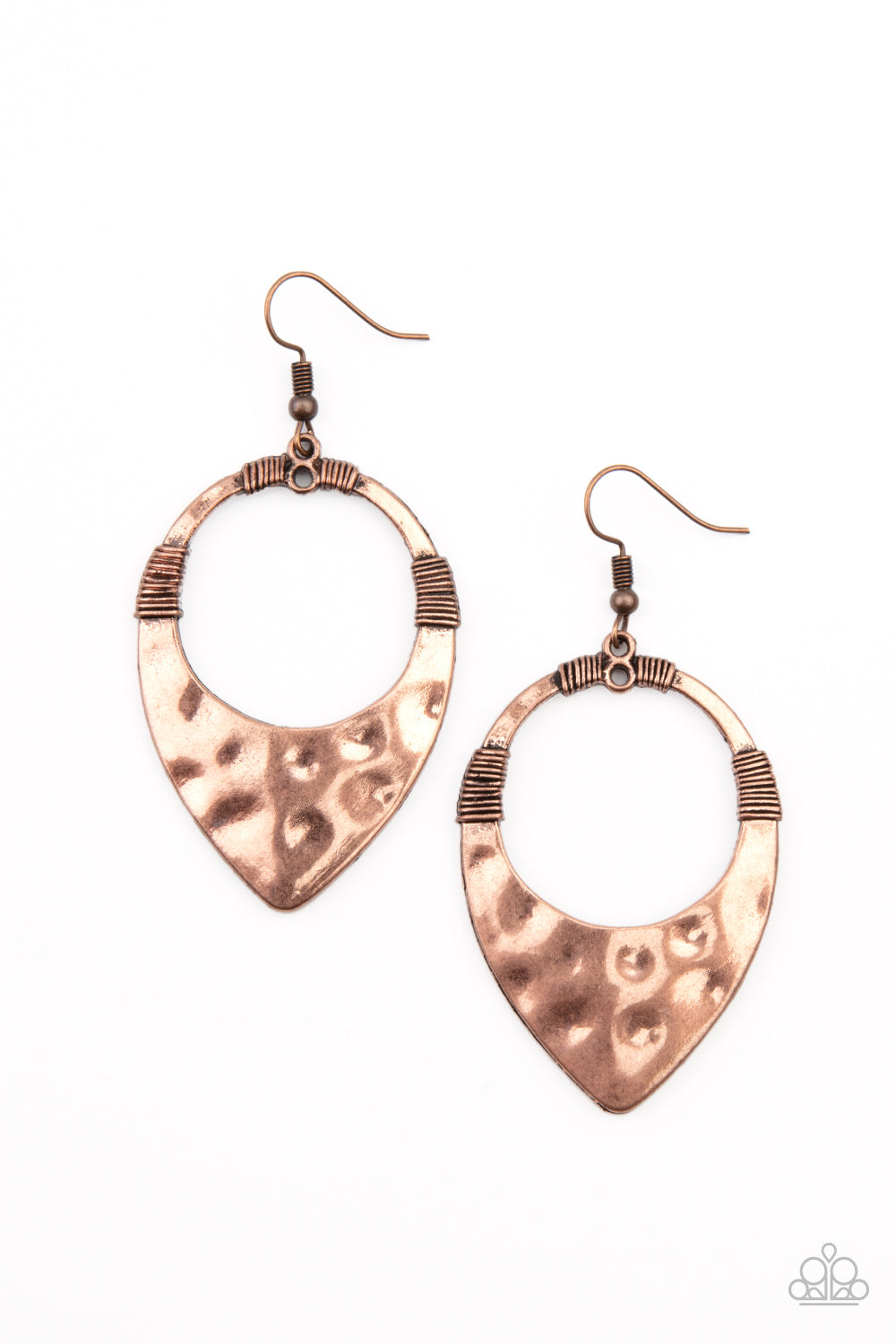 Instinctively Industrial - Copper earring 1740