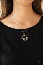 Load image into Gallery viewer, Save The MONEY Trees - Brown necklace 606
