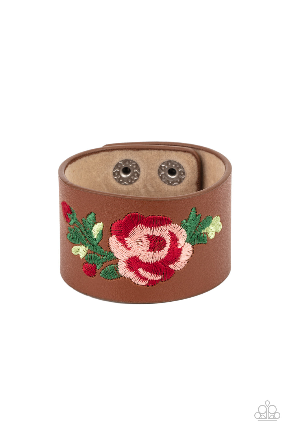 Rebel Rose - Brown bracelet A061