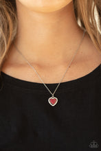 Load image into Gallery viewer, My Heart Goes Out To You - Red necklace 1943
