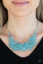 Load image into Gallery viewer, Let The Festivities Begin - Blue necklace 666
