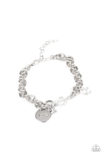 Load image into Gallery viewer, Lovable Luster - White bracelet 1653
