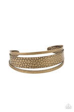 Load image into Gallery viewer, Jungle Jingle - Brass cuff bracelet 519
