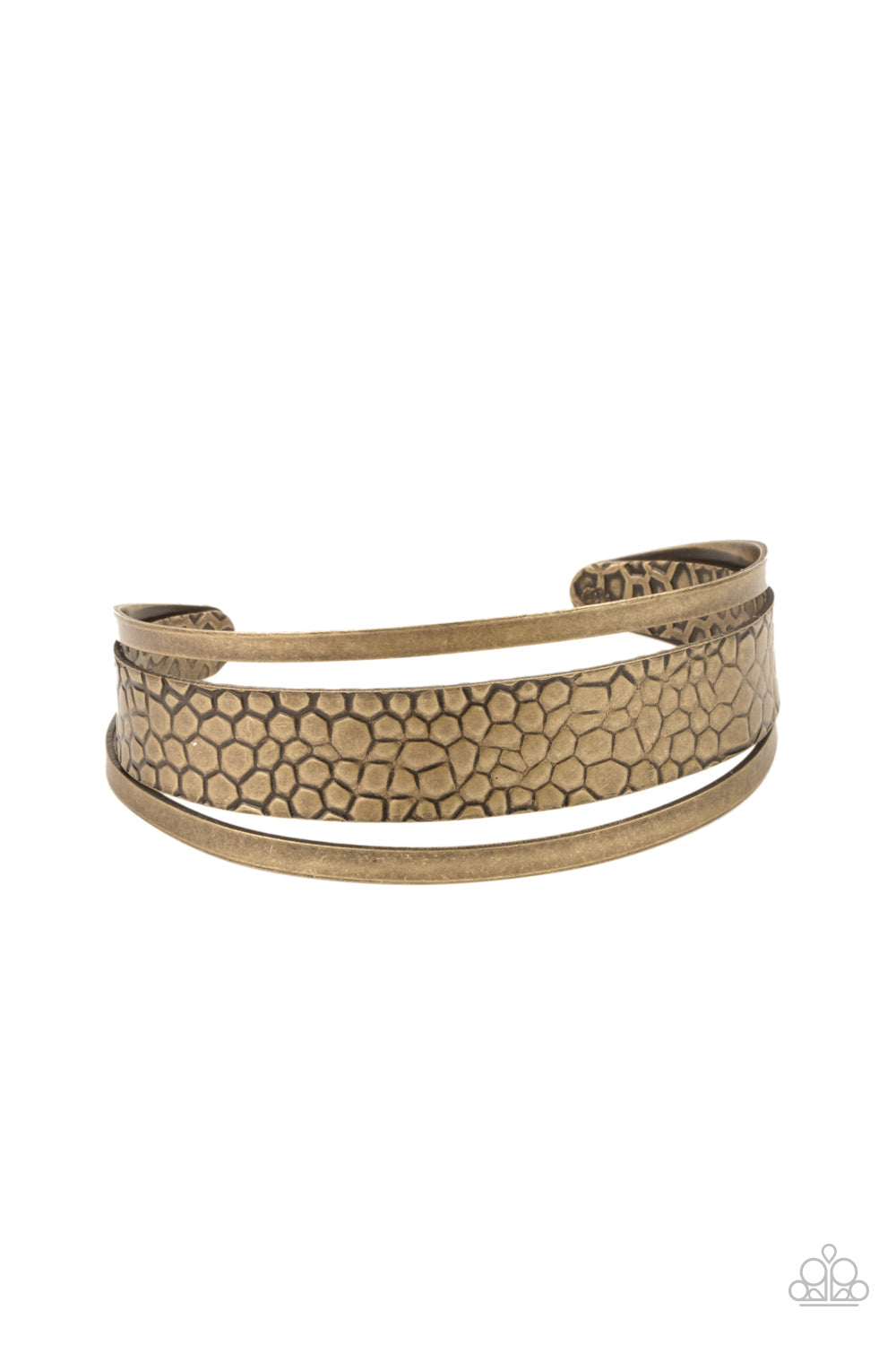 Jungle Jingle - Brass cuff bracelet 519