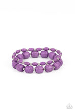 Load image into Gallery viewer, Colorfully Country - Purple bracelet 2220
