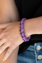 Load image into Gallery viewer, Colorfully Country - Purple bracelet 2220
