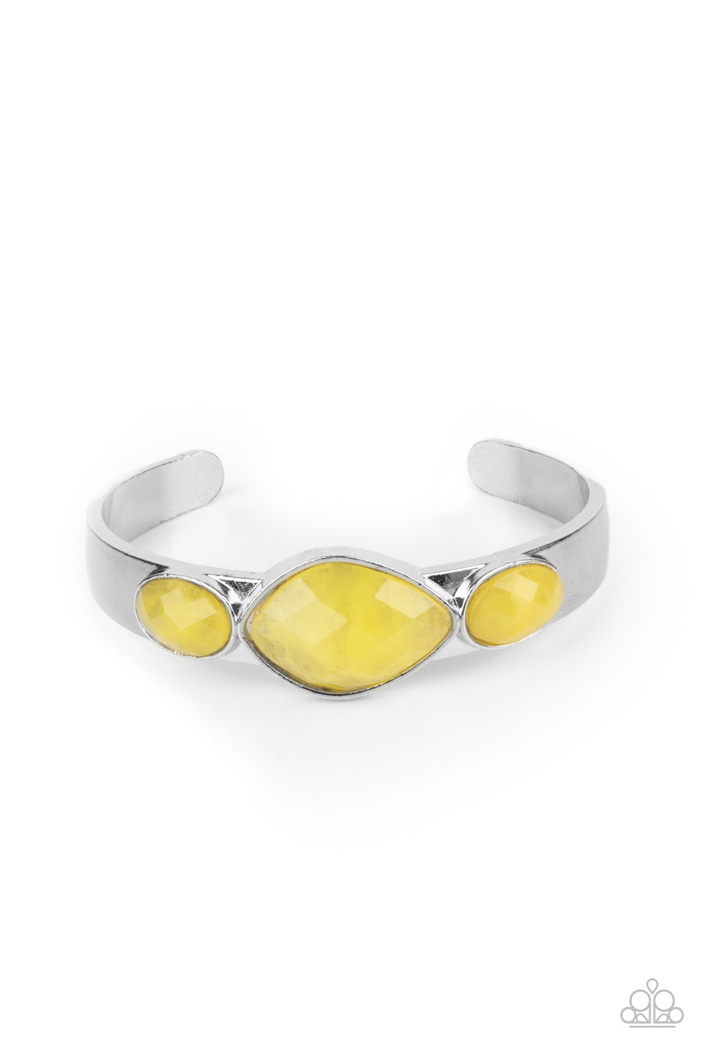Next Stop, Olympus! - Yellow cuff bracelet 2153