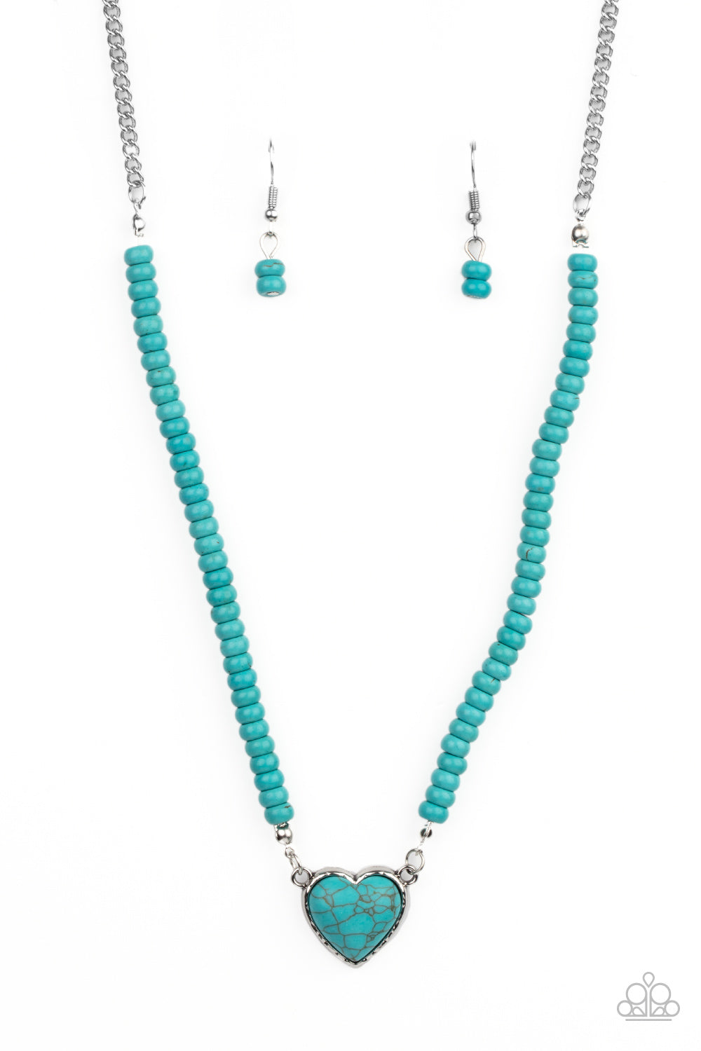 Country Sweetheart - Blue necklace 2199