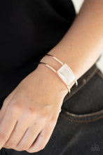 Load image into Gallery viewer, Rehearsal Refinement - Rose Gold cuff bracelet 844
