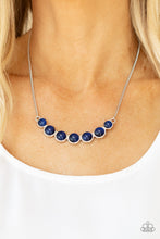 Load image into Gallery viewer, Serenely Scalloped - Blue necklace 2039
