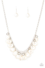 Load image into Gallery viewer, BEACHFRONT and Center - White necklace 2151

