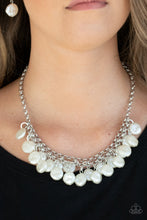 Load image into Gallery viewer, BEACHFRONT and Center - White necklace 2151
