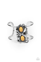 Load image into Gallery viewer, Mojave Flower Girl - Yellow cuff bracelet 803
