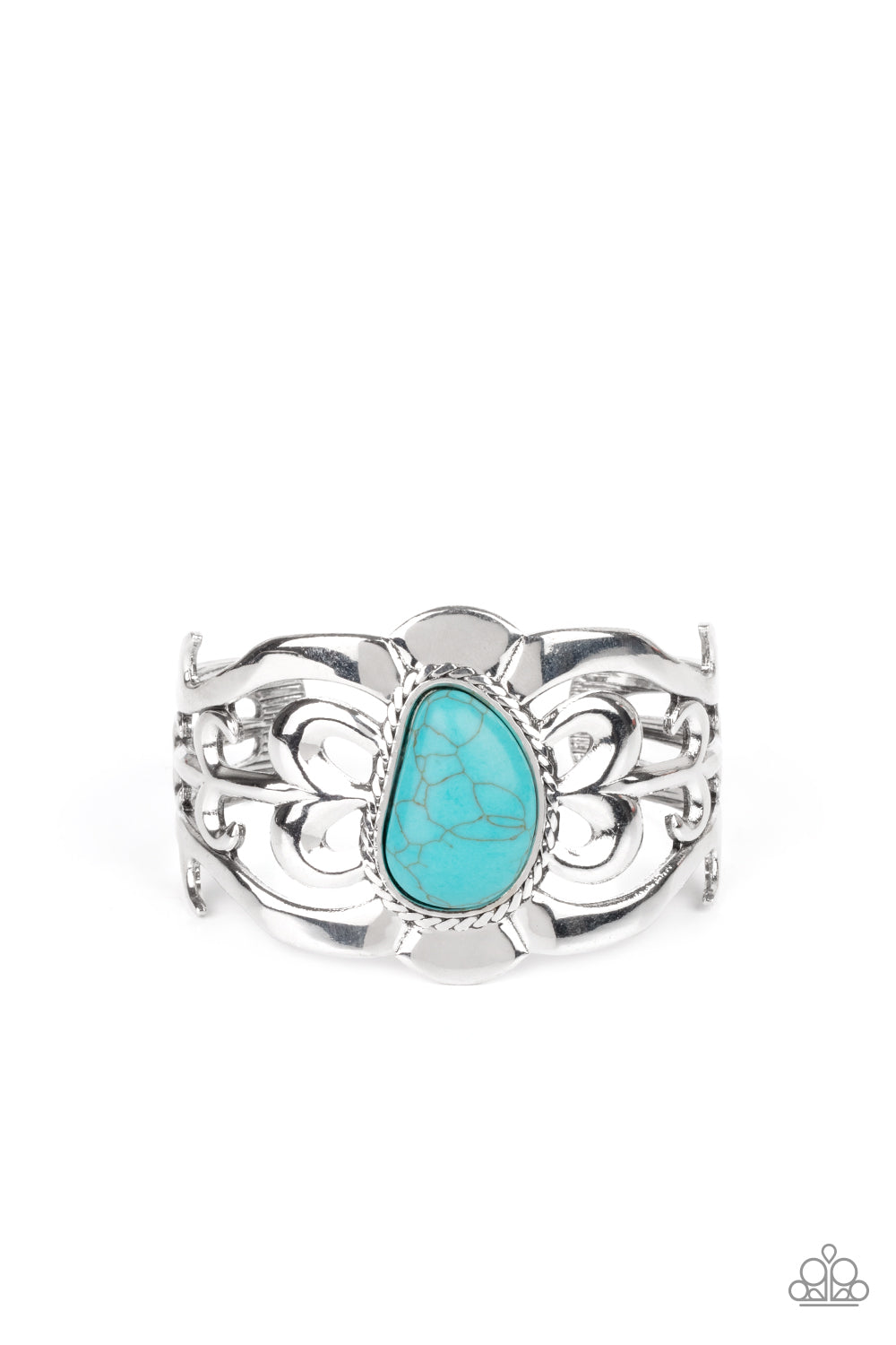 The MESAS are Calling - Blue cuff bracelet 2124