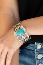 Load image into Gallery viewer, The MESAS are Calling - Blue cuff bracelet 2124
