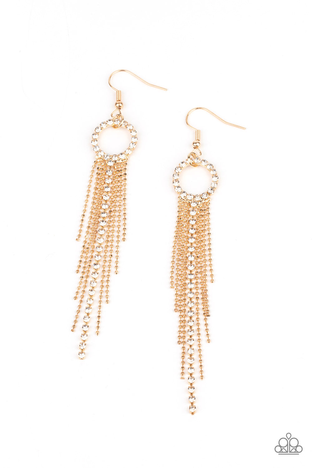 Pass The Glitter - Gold earring 2063