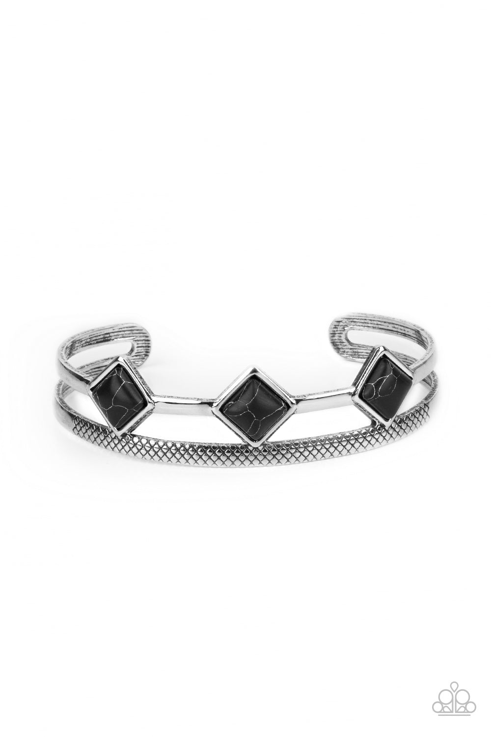 Adobe Ascension - Black cuff bracelet 609