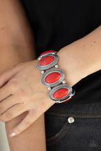 Load image into Gallery viewer, Until The Cows Come HOMESTEAD - Red bracelet 659
