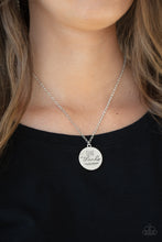 Load image into Gallery viewer, Give Thanks - Silver necklace B057
