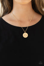 Load image into Gallery viewer, Give Thanks - Gold necklace B047
