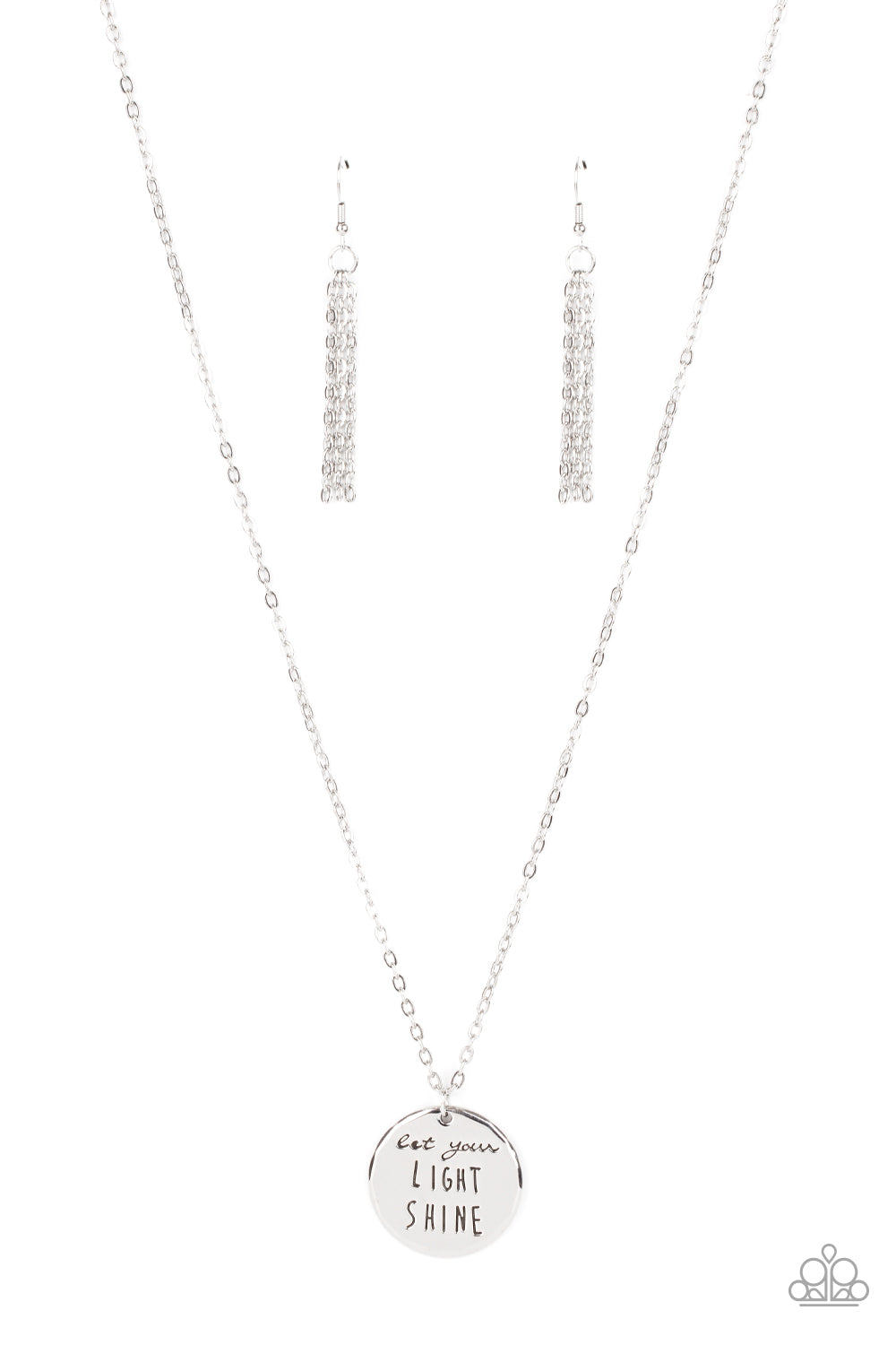 Light It Up - Silver necklace B079