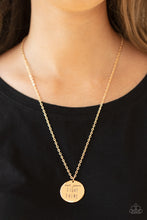 Load image into Gallery viewer, Light It Up - Gold necklace B054
