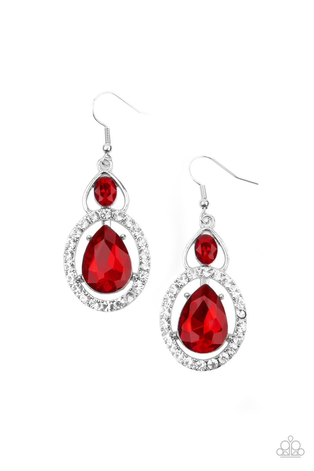 Double The Drama - Red earring 2007
