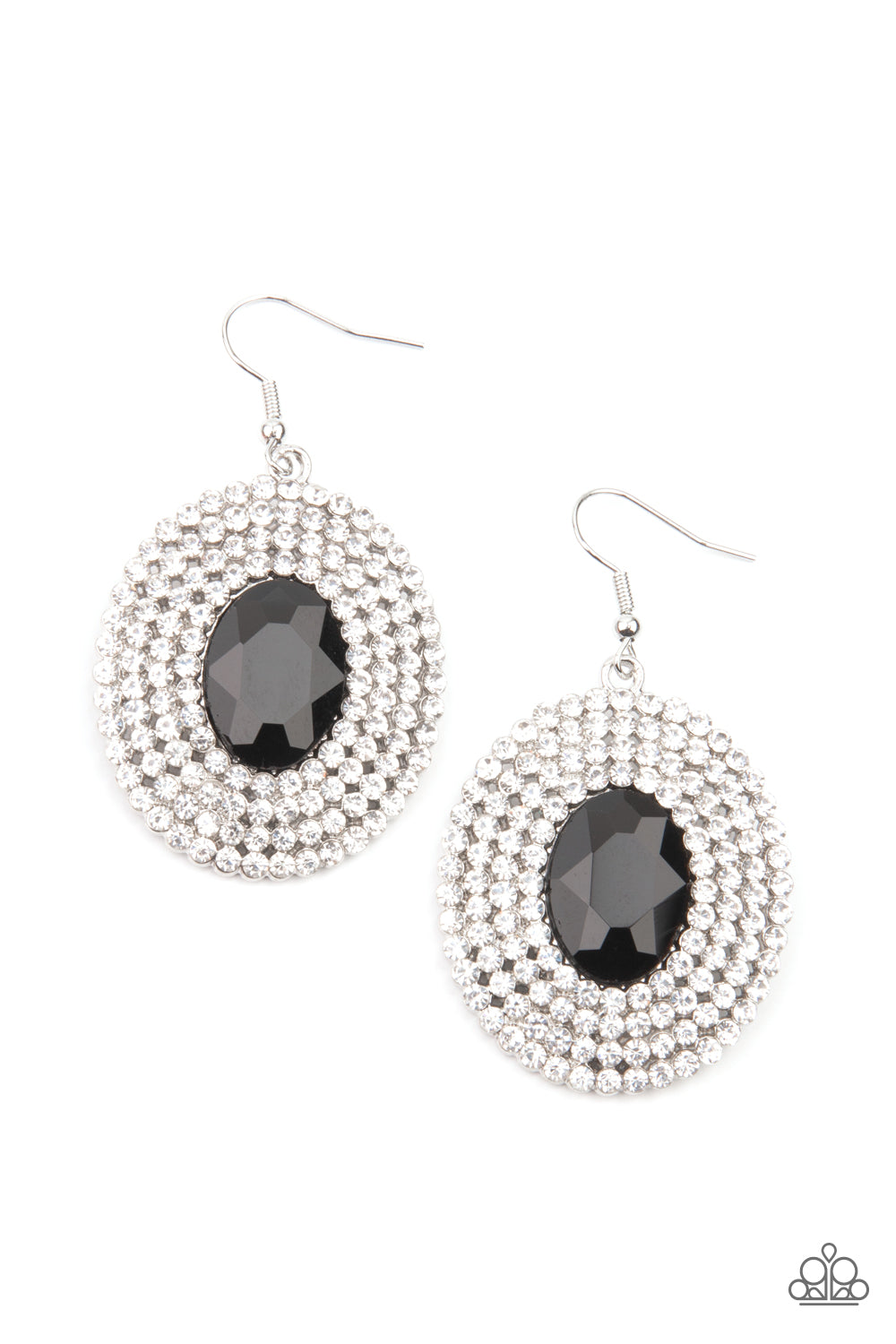 FIERCE Field - Black earring 688