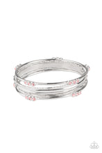 Load image into Gallery viewer, Stackable Sparkle - Pink bracelet 2067
