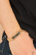 Load image into Gallery viewer, Keep Your Guard Up - Gold cuff bracelet 620
