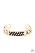 Load image into Gallery viewer, Keep Your Guard Up - Gold cuff bracelet 620
