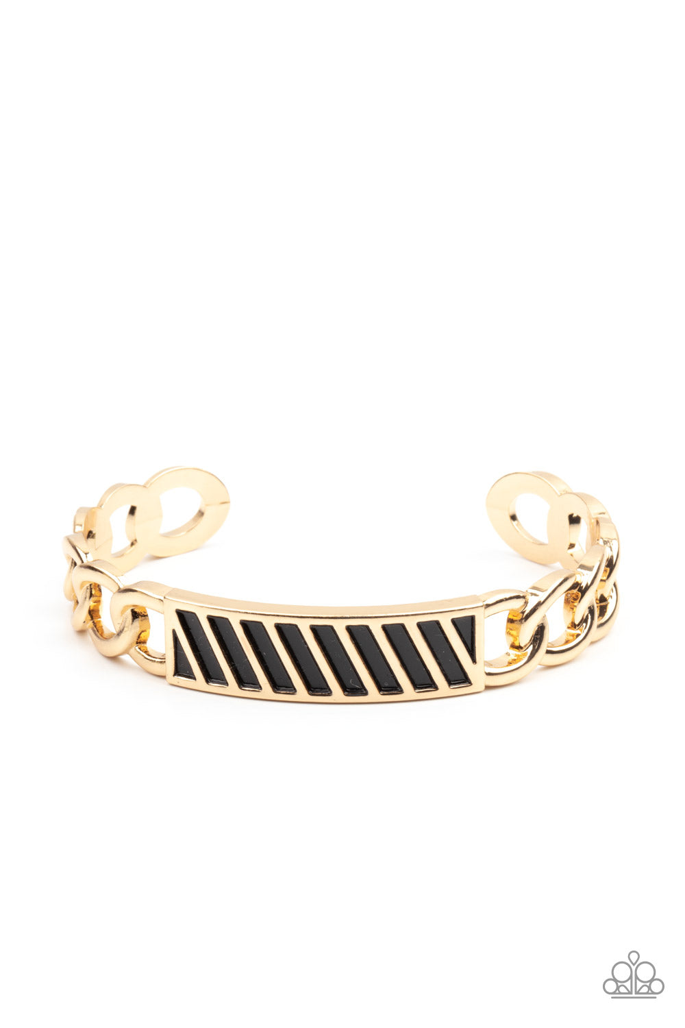 Keep Your Guard Up - Gold cuff bracelet 620