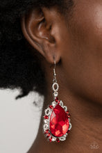 Load image into Gallery viewer, Royal Recognition - Red earring 2152
