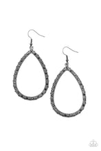 Load image into Gallery viewer, Standout Sparkle - Black earring 2135
