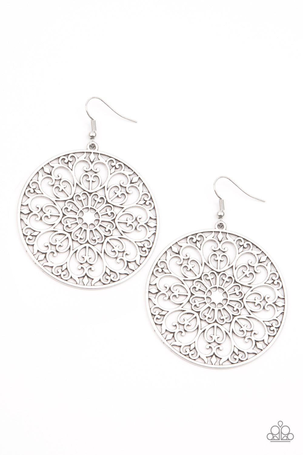 Make A MANDALA Out Of You - Silver earring 2007