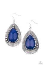 Load image into Gallery viewer, Western Fantasy - Blue earring 2159
